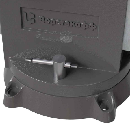 Тиски чугунные поворотные с наковальней, губки 150 мм, Верстакофф L 150