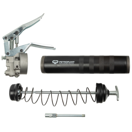 Шприц для смазки пистолетного типа 500 см3, стальная трубка, Petropump PP100330