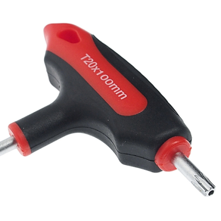 Ключ TORX/TORX с отверстием T20H Т-образный JTC-784820