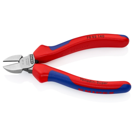 Бокорезы, 140 мм, фосфатированные, двухкомпонентные ручки, KNIPEX KN-7002140SB