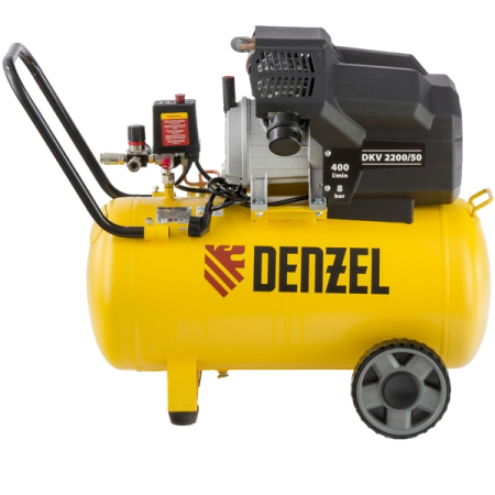 Компрессор масляный коаксиальный Denzel DKV2200/50 X-PRO