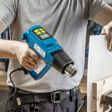 Промышленный фен 2000 Вт, 50-600°C, HOEGERT HT2C552