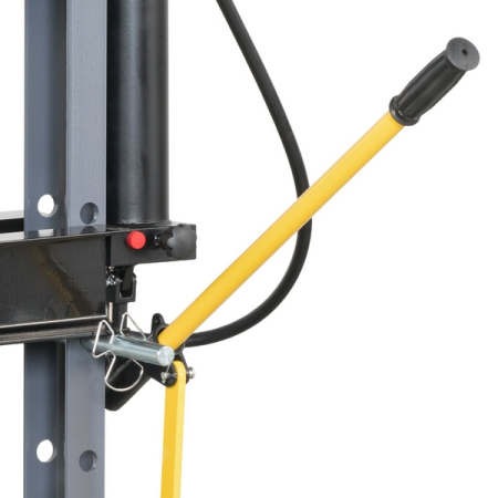 Пресс гидравлический с ручным и ножным приводом, 12 т, KRAFTWELL KRWPR12F