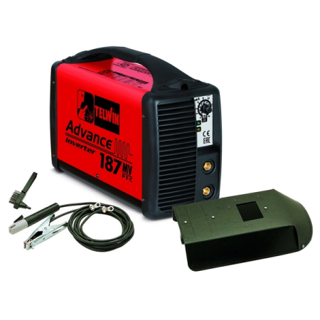 Сварочный инвертор с набором аксессуаров TELWIN Advance 187 MV/PFC