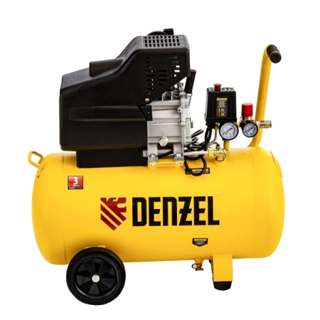 Компрессор воздушный масляный, прямой привод, Denzel DC1700/50