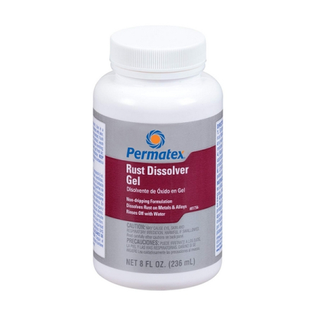 Удалитель ржавчины, 236 мл, гель, Permatex Rust Dissolver Gel