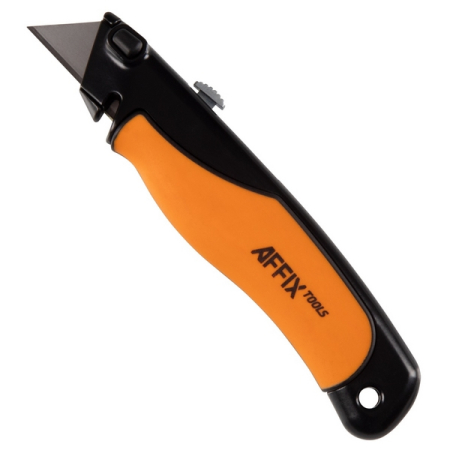 Нож со сменными трапециевидными лезвиями, 19 мм AFFIX AF32110001