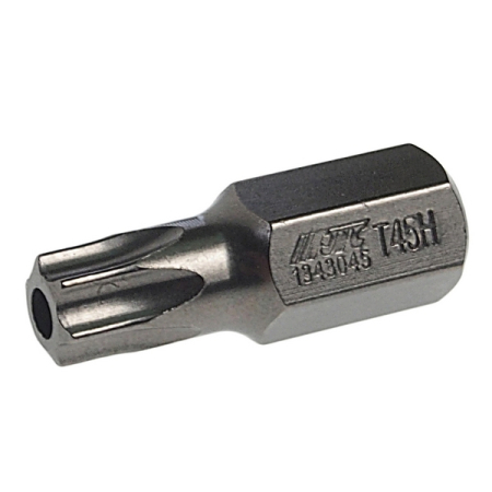 Бита TORX с отверстием T45Hx30 мм, 10 мм, JTC-1343045