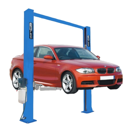 Подъемник автомобильный двухстоечный электрогидравлический, 4 тонны, KRAFTWELL KRW4DLU Blue (380V) Подъемник автомобильный двухстоечный электрогидравлический, 4 тонны, KRAFTWELL KRW4DLU Blue (380V)