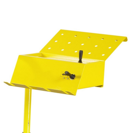 Борторасширитель стационарный для грузовых колес, пневмопривод, KraftWell KRW1TS