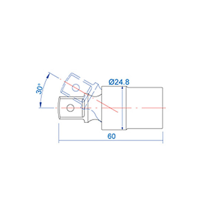 KING TONY 4794 Кардан 1/2 дюйма шаровый