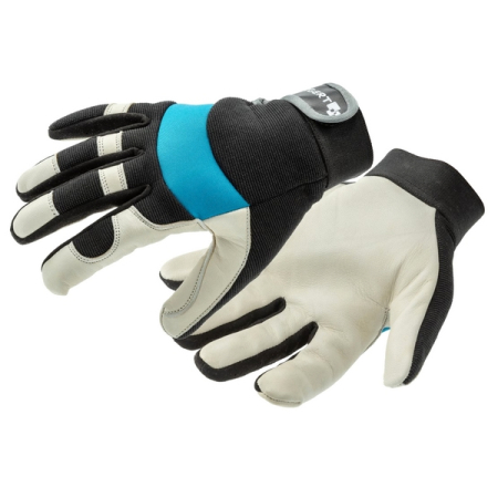 Перчатки рабочие кожаные, размер 10, HOEGERT Stor HT5K730-10 Перчатки рабочие кожаные, размер 10, HOEGERT Stor HT5K730-10