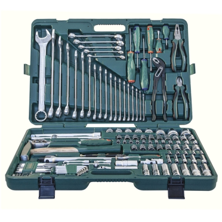 Набор инструмента универсальный 1/4", 1/2"DR, 127 предметов, Jonnesway S04H524127S (S04H524127S18)