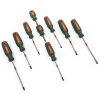 Набор отверток Slotted, Phillips, Pozidriv, 9 предметов, HANS 06400-9MP