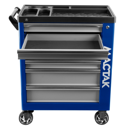 Тележка инструментальная "НОВА", 7 ящиков, синяя МАСТАК 521-07580B
