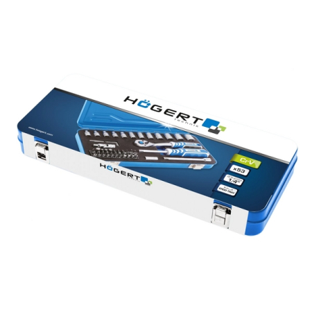 Набор инструментов, 53 шт, HOEGERT HT1R485 Набор инструментов, 53 шт, HOEGERT HT1R485