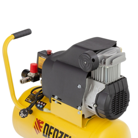 Компрессор воздушный безмасляный, прямой привод, Denzel DLC1300/24