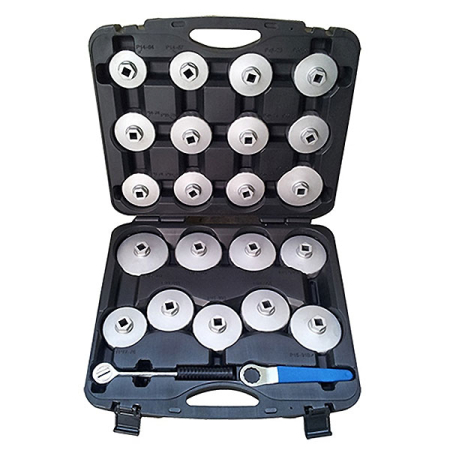 Набор инструментов съемников масляных фильтров, 23 предмета Мастак 103-40023C