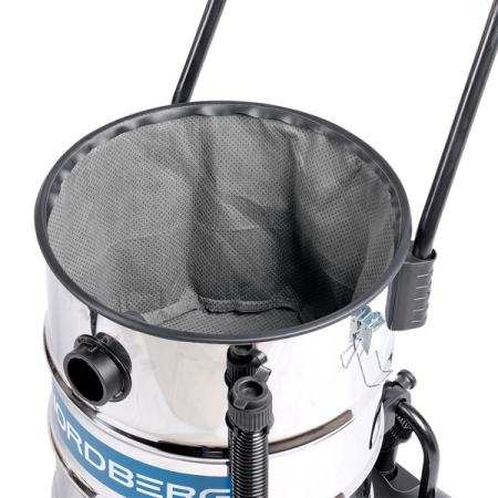 NORDBERG NV82 Пылесос двухтурбинный 80 л 2400 Вт