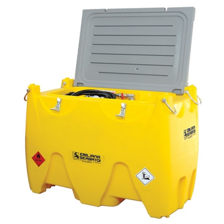 EMILIANA SERBATOI Carrytank CTK 600 Мини АЗС ДТ 600 л, электронасос 12 В 40 л/мин, шланг 4 м, пистолет-автомат