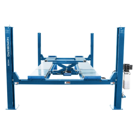 NORDBERG 4465B (380V) Подъемник автомобильный 4-стоечный электрогидравлический, 6.5 т, для сход-развала, синий