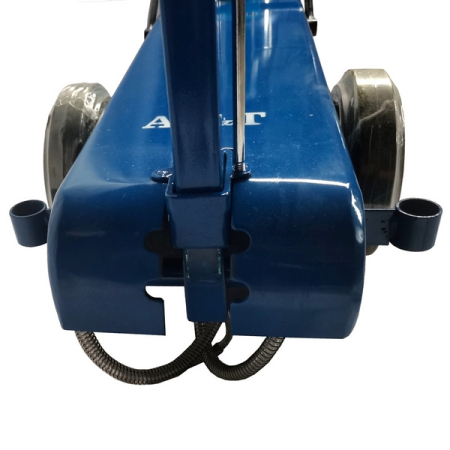 Домкрат подкатной пневмогидравлический, двухштоковый, 120/60 т, AE&T HJ-120/60