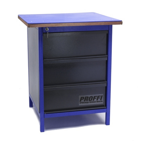 Верстак промышленный однотумбовый Верстакофф PROFFI-M 1МД Д