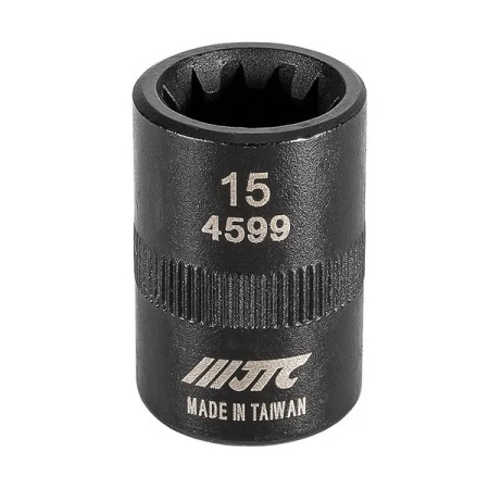 Головка для демонтажа суппортов 10-гранная 15 мм, 1/2" (Porsche) JTC-4599