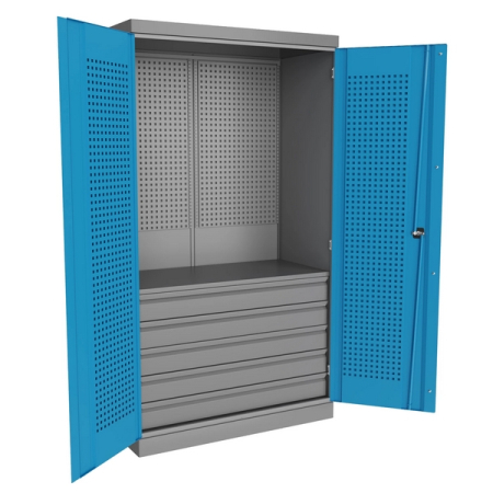 Шкаф металлический инструментальный Верстакофф TNC 180.B5.S1