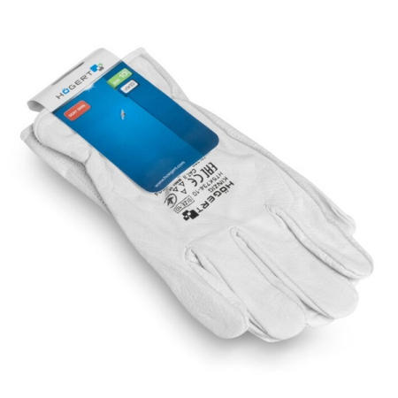 Перчатки рабочие кожаные, размер 11, HOEGERT Kinzig HT5K734-11