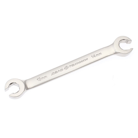 Набор инструментов ключей разрезных 8-19 мм, 7 предметов Дело Техники 513570