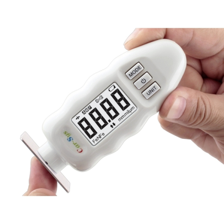 Измеритель толщины покрытий (толщиномер) CARSYS DPM-816 Pro (комплект, белый)