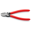 Бокорезы, 160 мм, фосфатированные, обливные ручки, KNIPEX KN-7001160SB