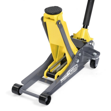 Домкрат подкатной гидравлический, 3 т, низкопрофильный, KraftWell ELEVATO H3L