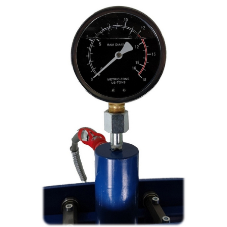 Пресс гидравлический с ручным и ножным приводом, 20 т, AE&T T61220TF