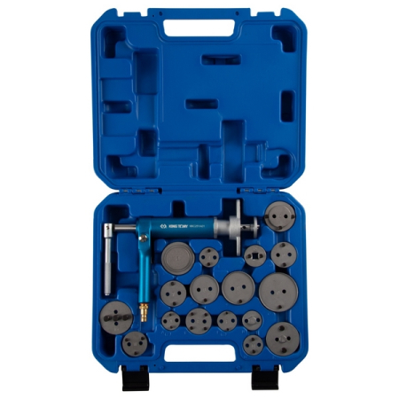 KING TONY 9BC251 Приспособление для утапливания поршней тормозных цилиндров, 18 предметов