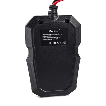 Тестер аккумуляторных батарей 12В iCartool IC-106 Тестер аккумуляторных батарей 12В iCartool IC-106
