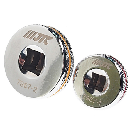 Набор адаптеров низкопрофильных F1/4xM3/8 и F3/8xM1/2, 2 шт, JTC-7967