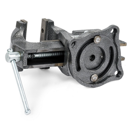 Тиски слесарные вращающиеся 125 мм KraftWell KRW0125