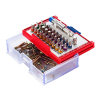 Набор вставок (бит) 1/4 дюйма, TORX, HEX, PZ, PH, SLOT, 32 предмета МАСТАК 058-10032C