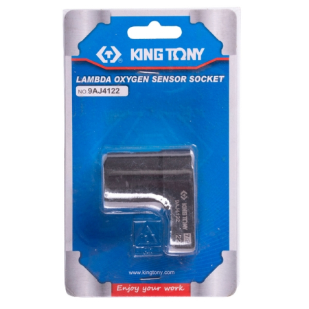 KING TONY 9AJ4122 Головка для кислородных датчиков 1/2", 22 мм, разрезная