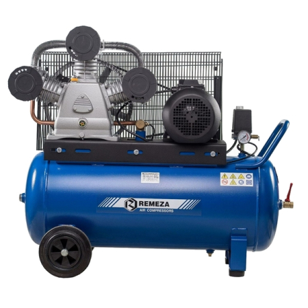 Компрессор ременной одноступенчатый Remeza СБ4/С-100 LB 75