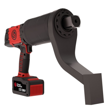 Гайковерт мультипликаторный аккумуляторный, квадрат 1.1/2 дюйма, 2600-8100 Нм, 36 В, комплект, Chicago Pneumatic CP8681