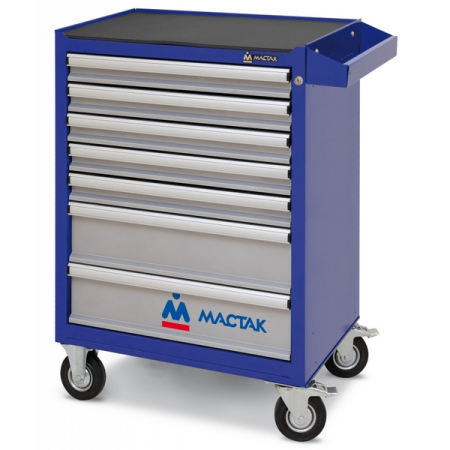 Тележка инструментальная серии «ОПТИМА», 7 полок, синяя МАСТАК 521-07581MB Тележка инструментальная серии «ОПТИМА», 7 полок, синяя МАСТАК 521-07581MB