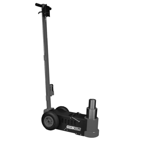 Домкрат пневмогидравлический двухступенчатый, 80/40 т, KRAFTWELL KRWAJ80-2L