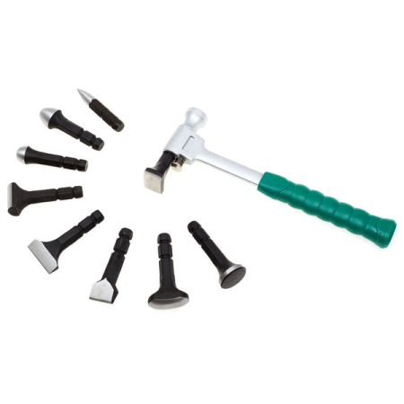 Многофункциональный молоток со сменными головками для жестяных работ Jonnesway AG010142 Многофункциональный молоток со сменными головками для жестяных работ Jonnesway AG010142