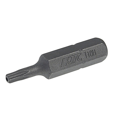 Бита TORX с отверстием T10Hx30 мм, 1/4", JTC-1143010
