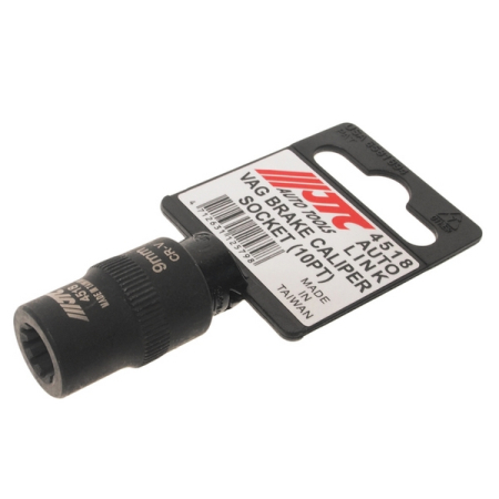 Головка для тормозных суппортов VAG/Porsche, 9 мм, 10-гранная, JTC-4518