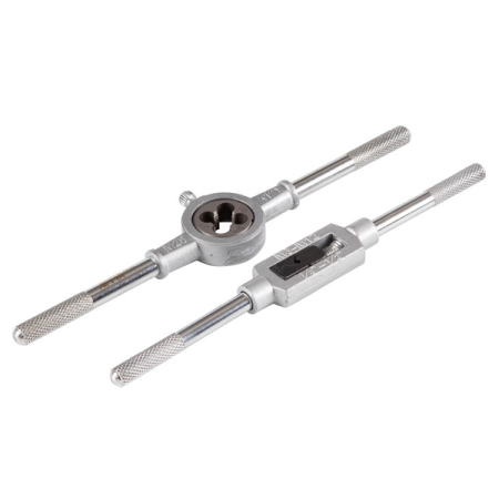 Набор метчиков и плашек SK-5 M5-M12, 24 предмета, AFFIX AF35100024C