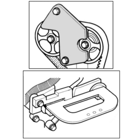 Фиксатор распредвала для установки фаз ГРМ RENAULT JTC-4677A